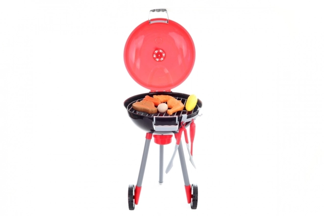 Stor grill på batterier