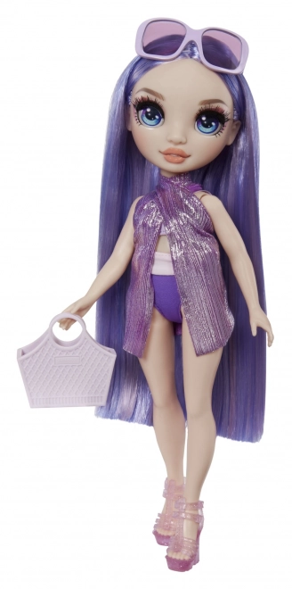 Rainbow High Fashion dukke i badetøj - Violet Willow