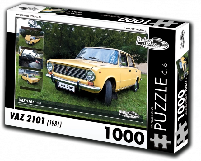 Puslespil RETRO-AUTA VAZ 2101 1000 brikker