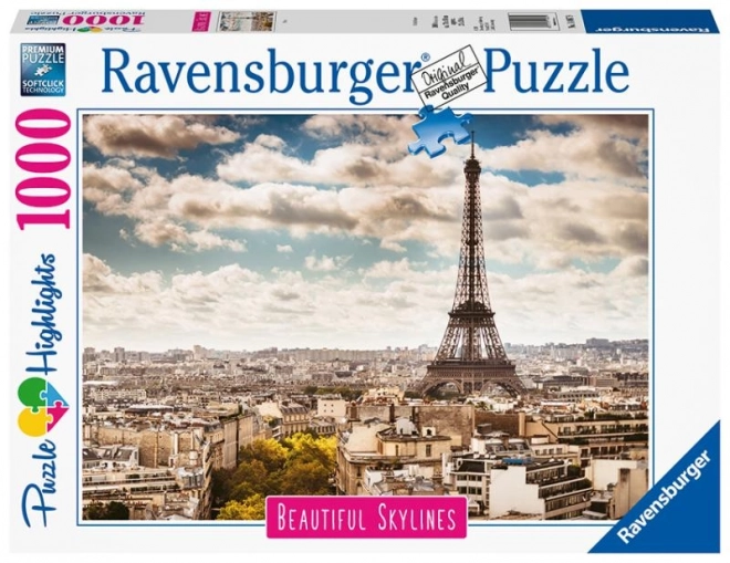 Ravensburger puslespil Paris 1000 brikker