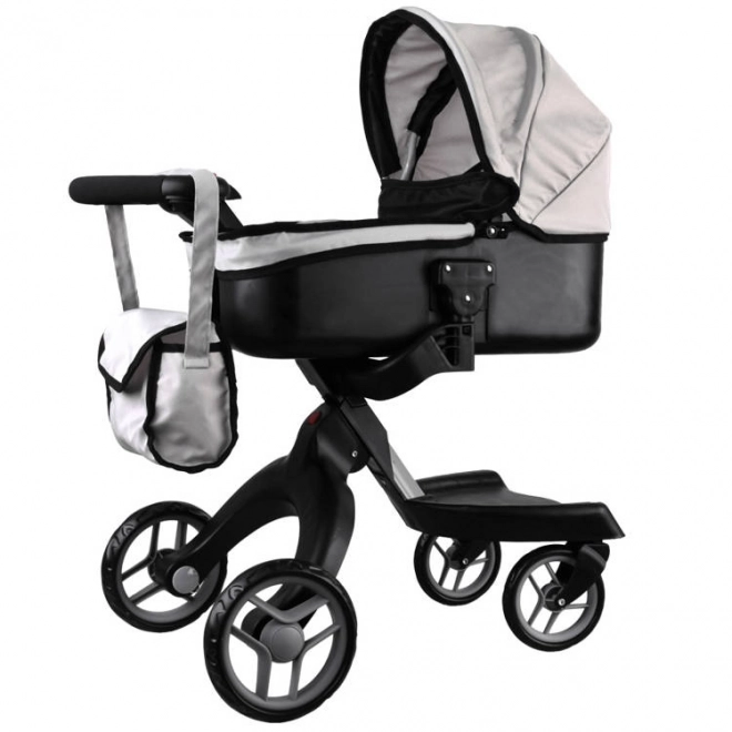 Stor dyb dukkevogn – Beige