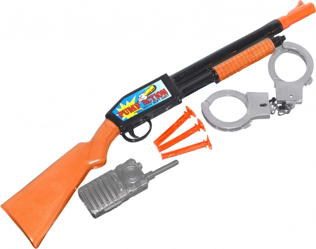 Politiriffel med tilbehørssæt 48 cm