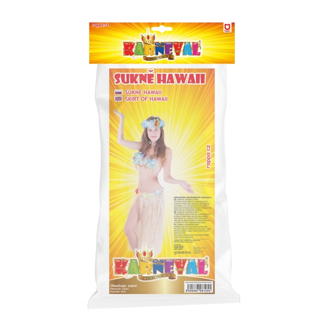 Hawaii nederdel voksen 72 cm naturlig
