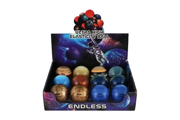 Ekstremt hoppende bold med planetmotiv