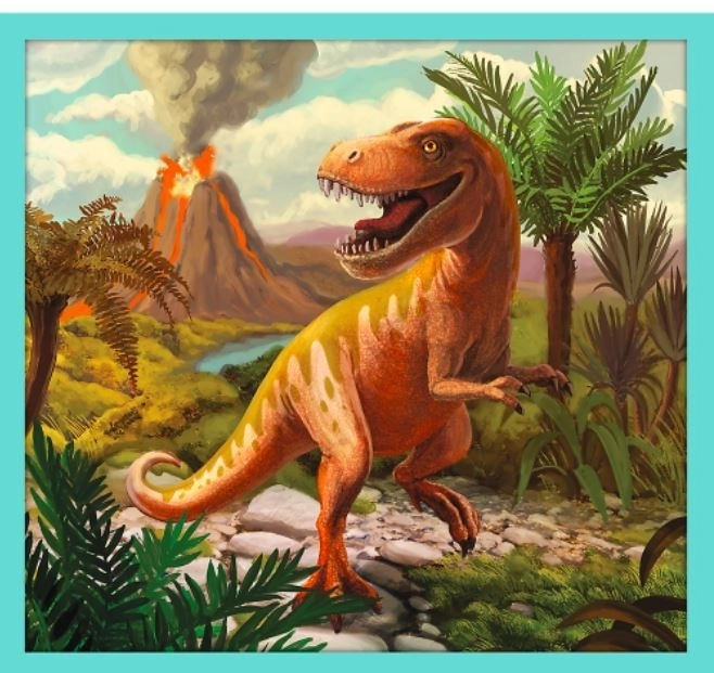 Puzzle Mød dinosaurerne
