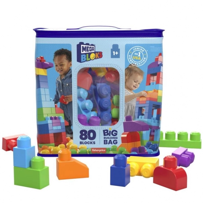 Mega Bloks First Builders Klodser i plastikpose 80 stk