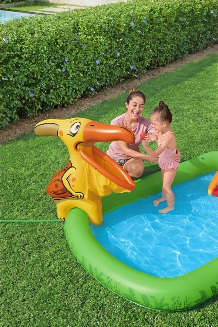 Dinosaurverden Legeplads 241x140x137cm BESTWAY