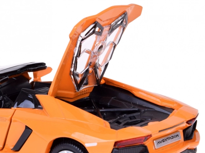 Metalmodelbil Lamborghini Aventador Roadster 1:32 interaktiv