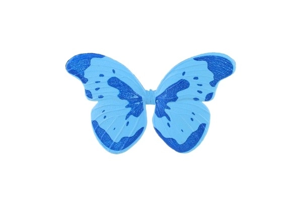 Sommerfugle 12 stk plastik 7-8cm i pose