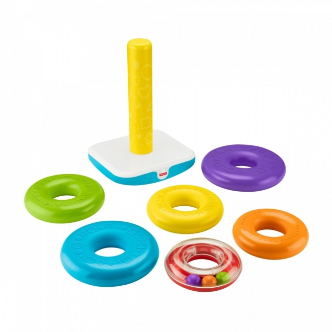 Stor pyramide af ringe fra Fisher-Price
