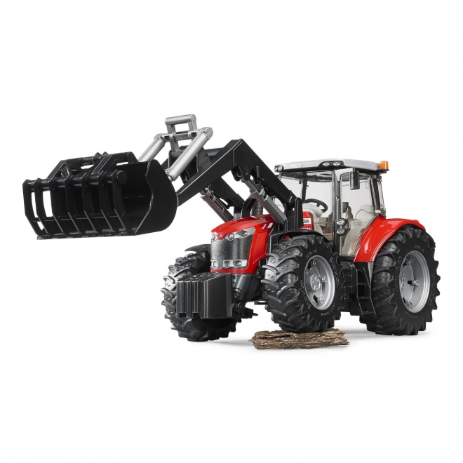 Bruder Traktor MASSEY FERGUSON 7624 med frontlæsser
