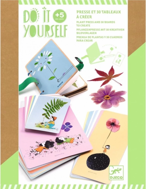 kreativt sæt inspireret af naturen DJECO