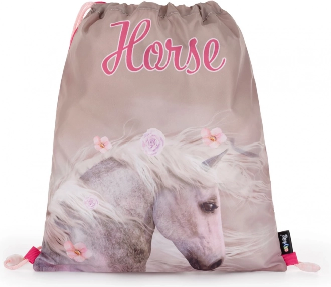 OXYBAG Skolesæt 3stk Premium Light Hest Romantisk
