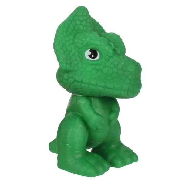 Gummi dinosaur 8cm - 5 typer i boks
