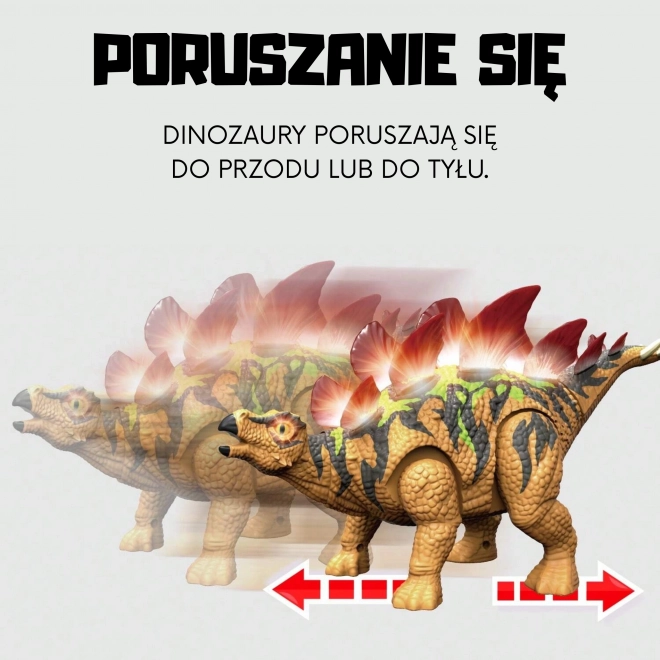 Woopie Dinosaur fjernstyret RC Robot Stegosaurus