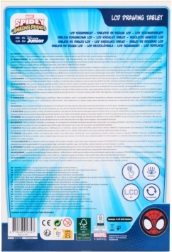 Tegnetavle LCD 28 cm Prinsesser, Spidey, Stitch