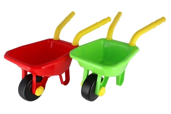 Børne plastik trillebør til leg