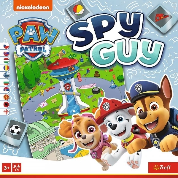 Spiondreng Udkig! Paw Patrol brætspil i æske 26x26x6cm