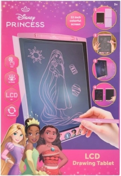 Tegnetavle LCD 28 cm Prinsesser, Spidey, Stitch
