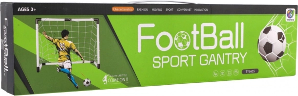 Fodboldmål til børn med bold og pumpe