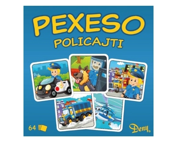 Pexeso Politibetjente