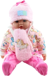 Dukkebaby 50 cm Enhjørning