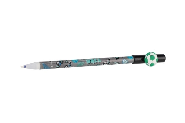 Sletbart pen oval fodbold 16cm plast 6 farver 36stk i kassen
