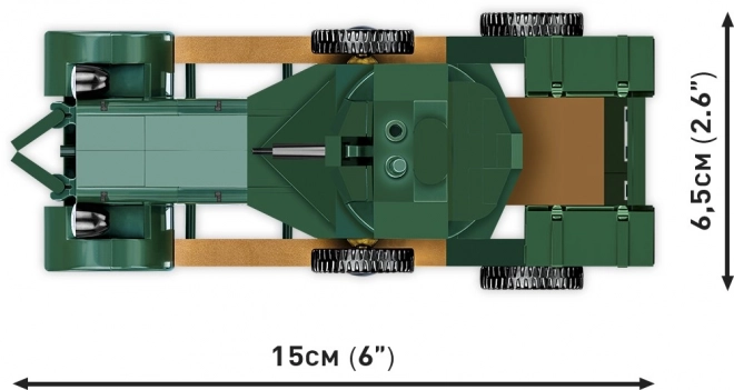 Byggesæt Historisk Samling Rolls-Royce Panserbil 1920 Model Mk I