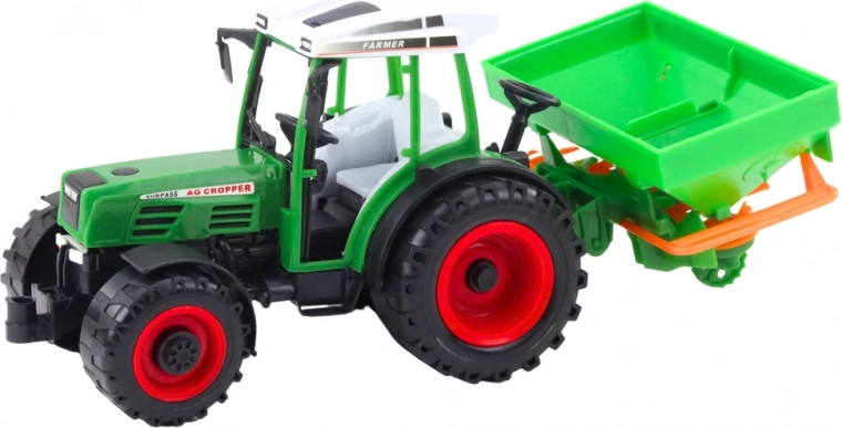 Bevægelig såmaskine for realistisk leg