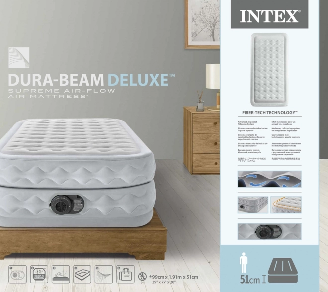 Oppustelig seng Dura-Beam Twin