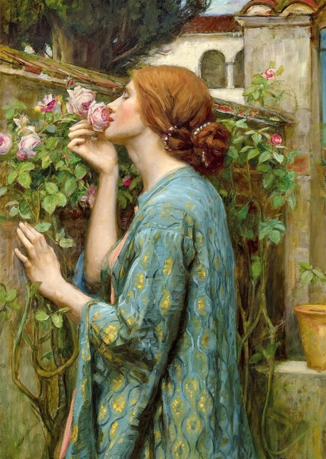 ENJOY puslespil John William Waterhouse: Rosenes sjæl, 1000 brikker