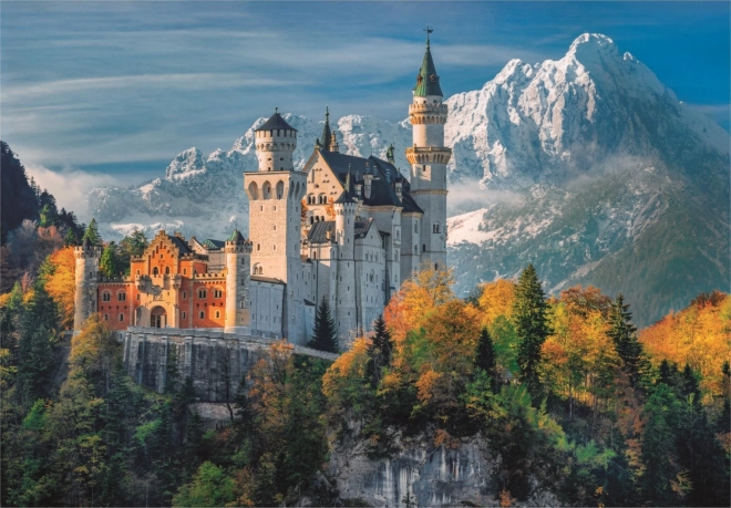 Puslespil 500 brikker Neuschwanstein