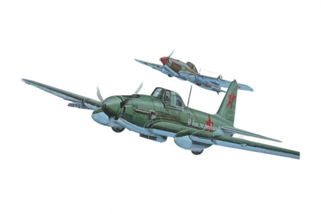 Model Iljusjin IL 2 i skala 1:72