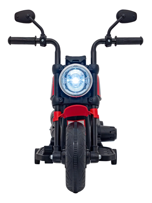 Motocykel Chopper FASTER – Rød