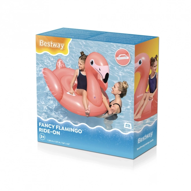 Oppustelig flamingo Bestway 138 x 107 cm