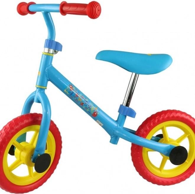Blå løbecykel til børn 10 tommer