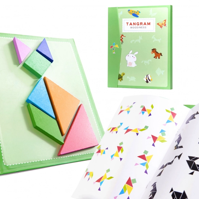Magnetisk 3D puslespil tangram blokke
