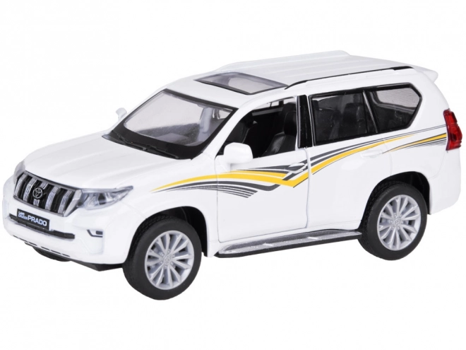 Metalmodel Toyota Land Cruiser Prado med effekter