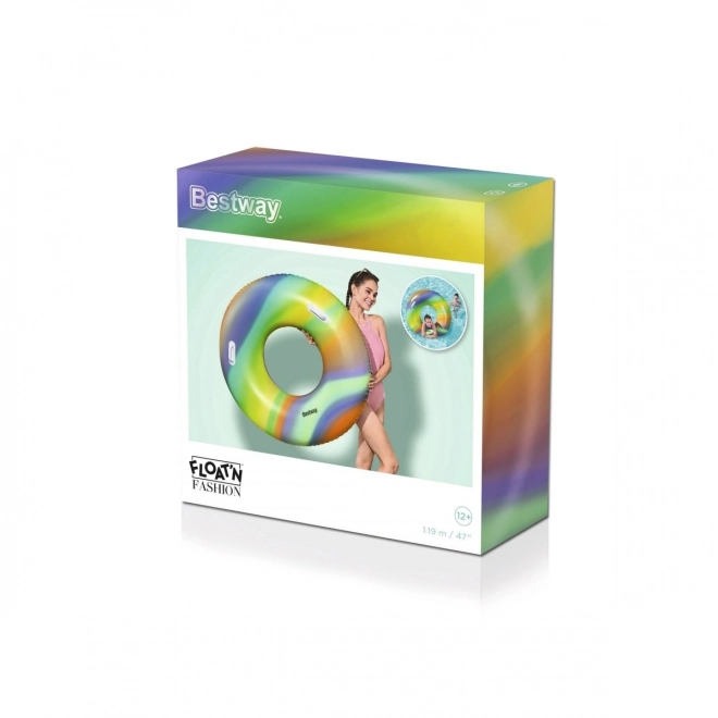 Farverig svømmerring Bestway Rainbow