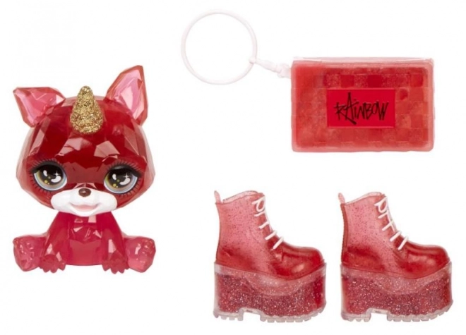 Rainbow High Fashion dukke med kæledyr - Ruby Anderson