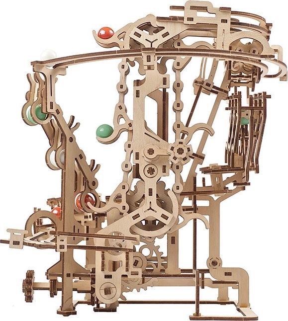Ugears 3D træmekanisk puslespil Kulebane Kæde