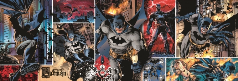 Clementoni panoramapuslespil Batman 1000 brikker