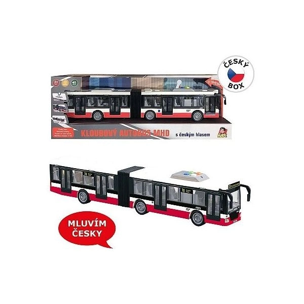 Bus med svinghjul med lyd- og lyseffekter