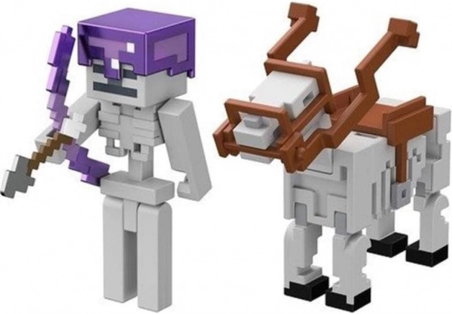 Minecraft-figur Ravager og Raid 2-pak