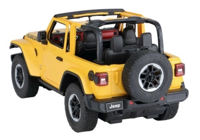 Auto R/C Jeep Wrangler Rubicon 1:14 Rastar – Gul