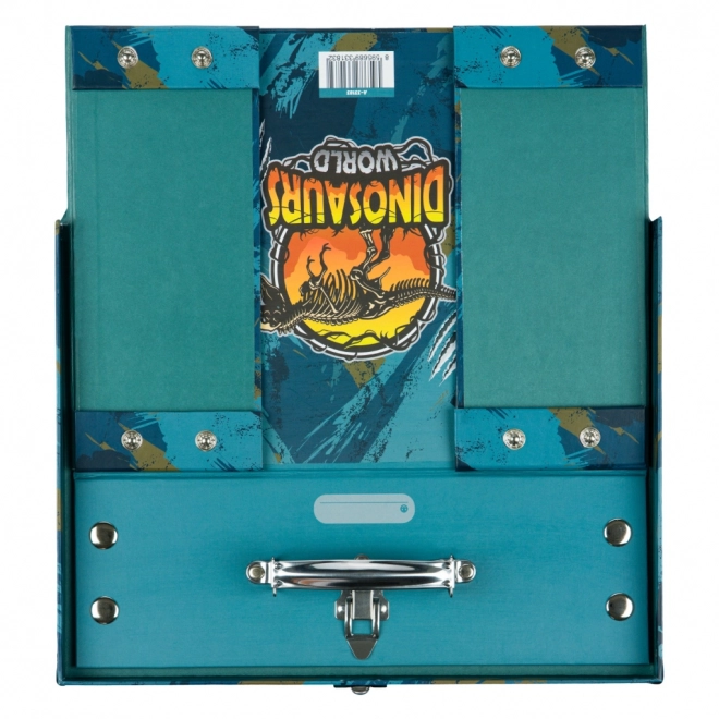 BAAGL Foldbar skolekuffert Dinosaurs World med beslag