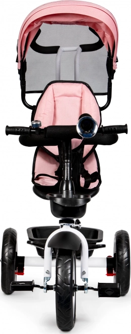 ECOTOYS Trehjulet cykel, Sportsbarnevogn - lyserød