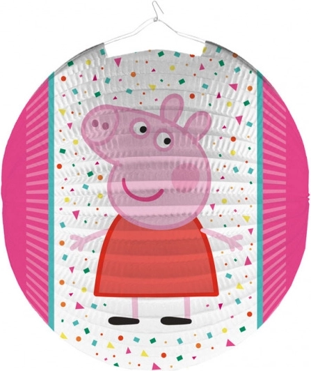 Rund lanterne med PEPPA PIG-motiv