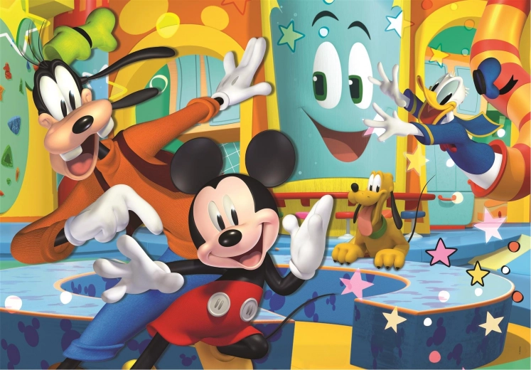Clementoni puslespil Mickey Mouse MAXI 60 brikker
