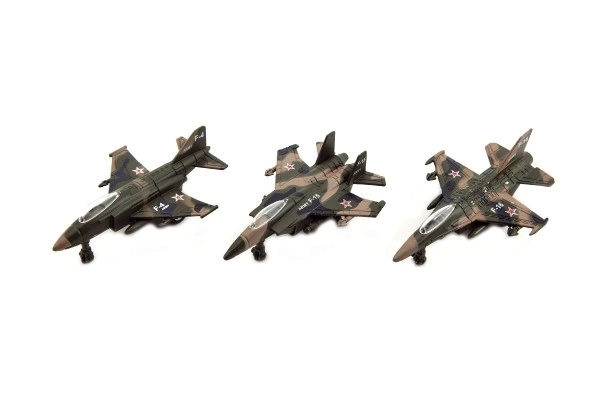 Fly/jagerfly militær metal/plast 9cm